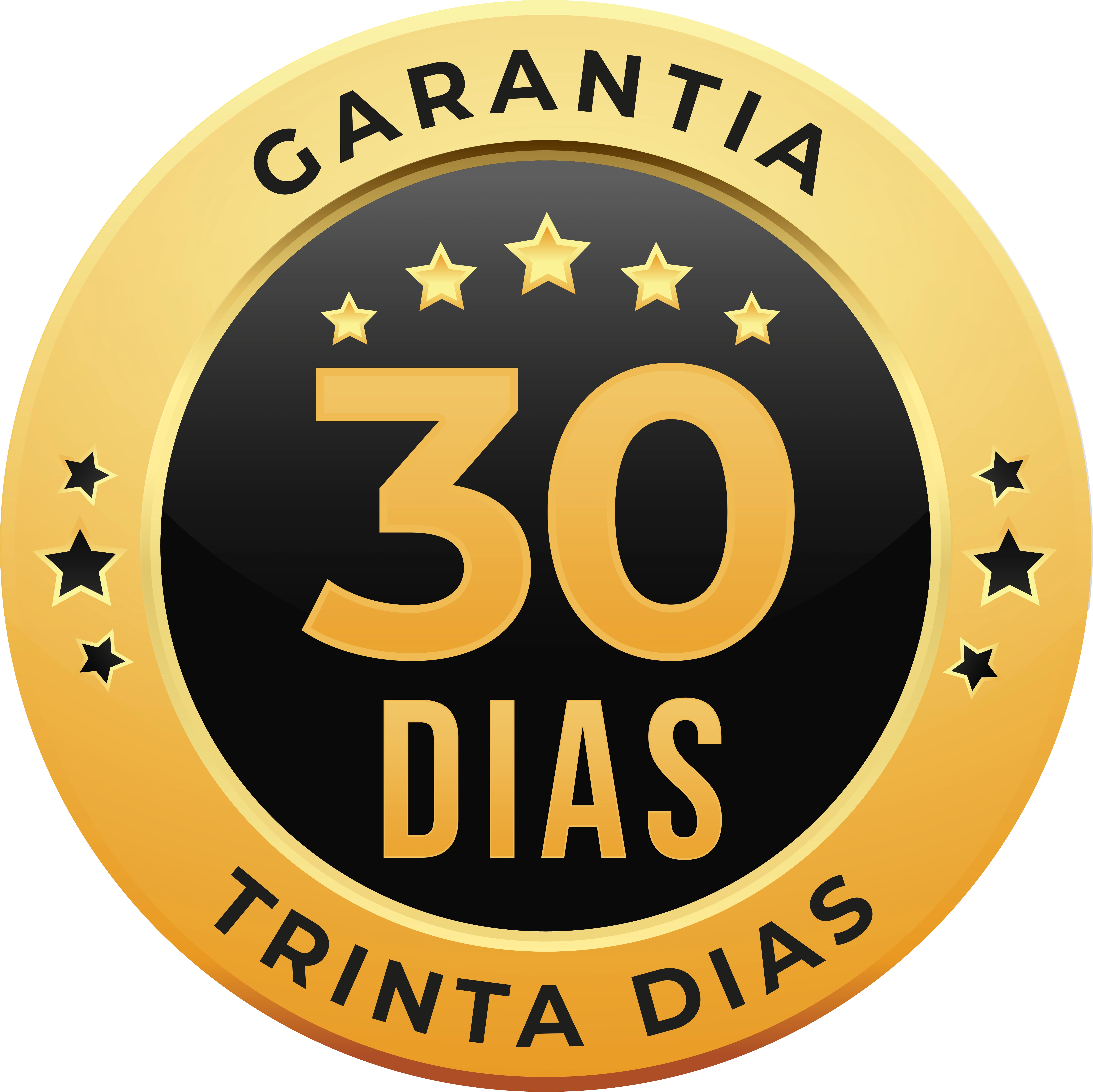 Selo de garantia de 30 dias